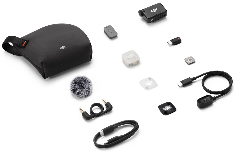 Комплект беспроводных микрофонов DJI MIC MINI 2S (1 TX + 1 RX)