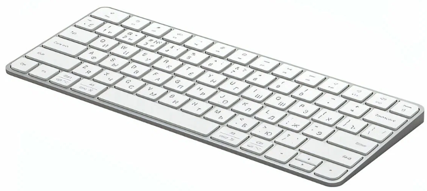 Клавиатура беспроводная Deppa Air Keyboar 71106 (белый)
