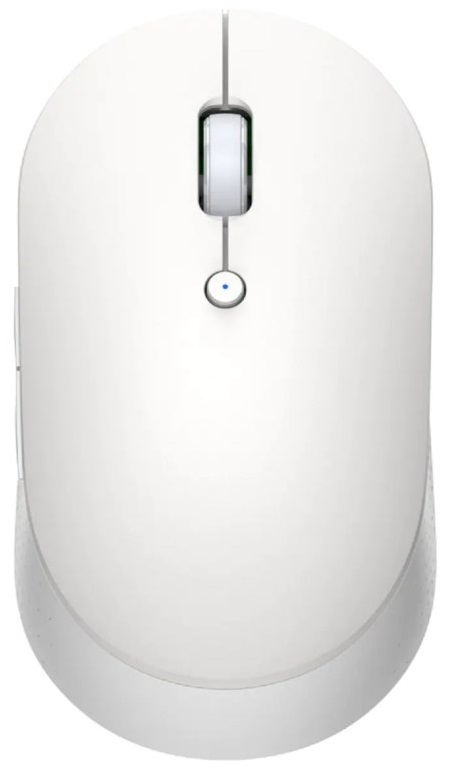 Мышь беспроводная Xiaomi Mi Dual Mode Wireless Mouse Silent Edition White