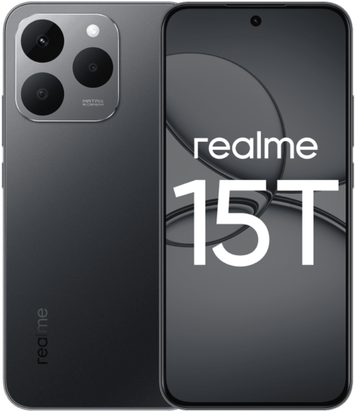 Смартфон Realme 15T 12/256GB Темно-серый (Suit Titanium)