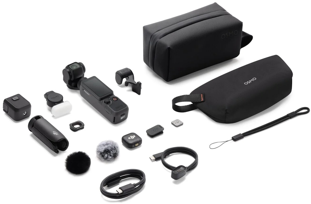 Экшн-камера DJI Osmo Pocket 4 Creator Combo, черный