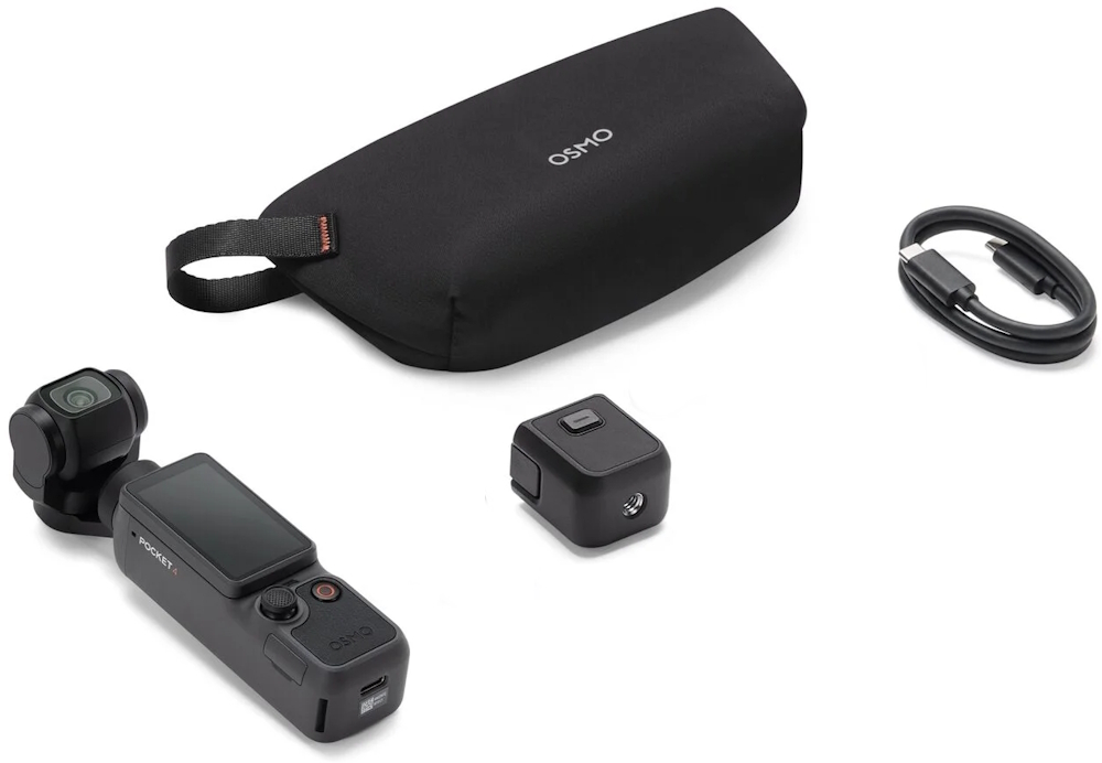 Экшн-камера DJI Osmo Pocket 4 Essential Combo, черный