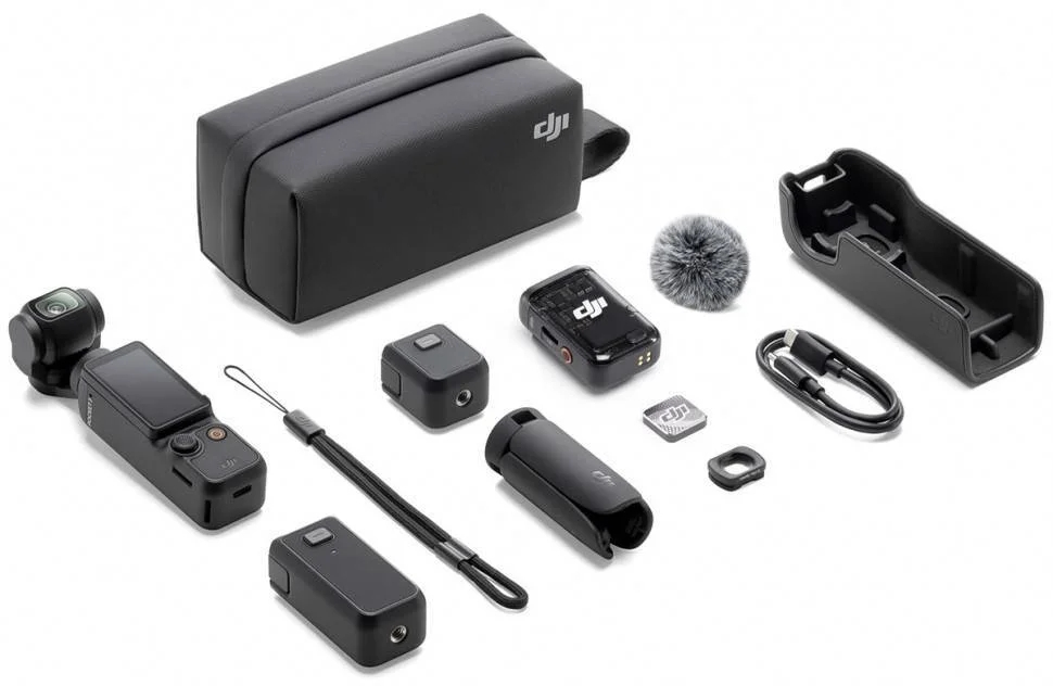 Экшн-камера DJI Osmo Pocket 3 Creator Combo, черный