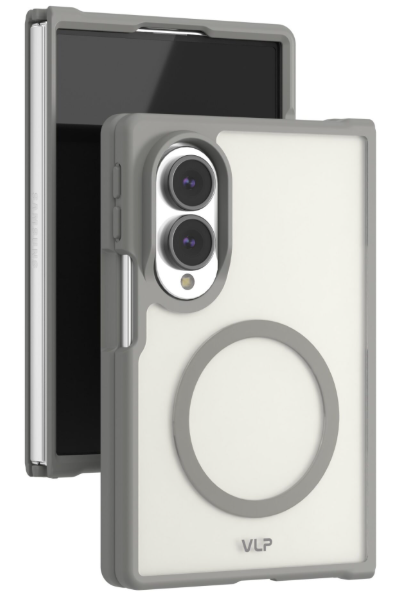 Чехол защитный VLP Moon Case с MagSafe для Samsung Galaxy Z Fold 8 (графитовый)