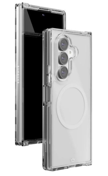 Чехол защитный VLP Crystal Case с MagSafe для Samsung Galaxy Z Fold 7 (прозрачный)