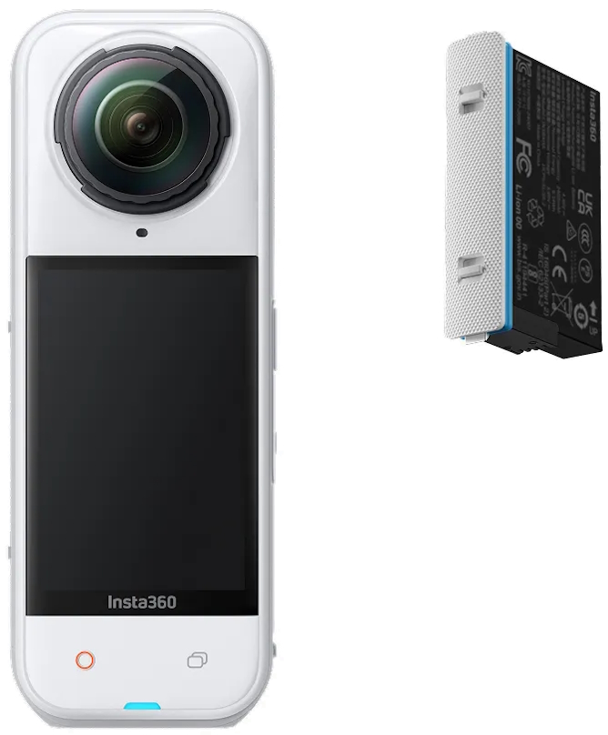 Экшн-камера Insta360 X5 Standard Bundle, белый