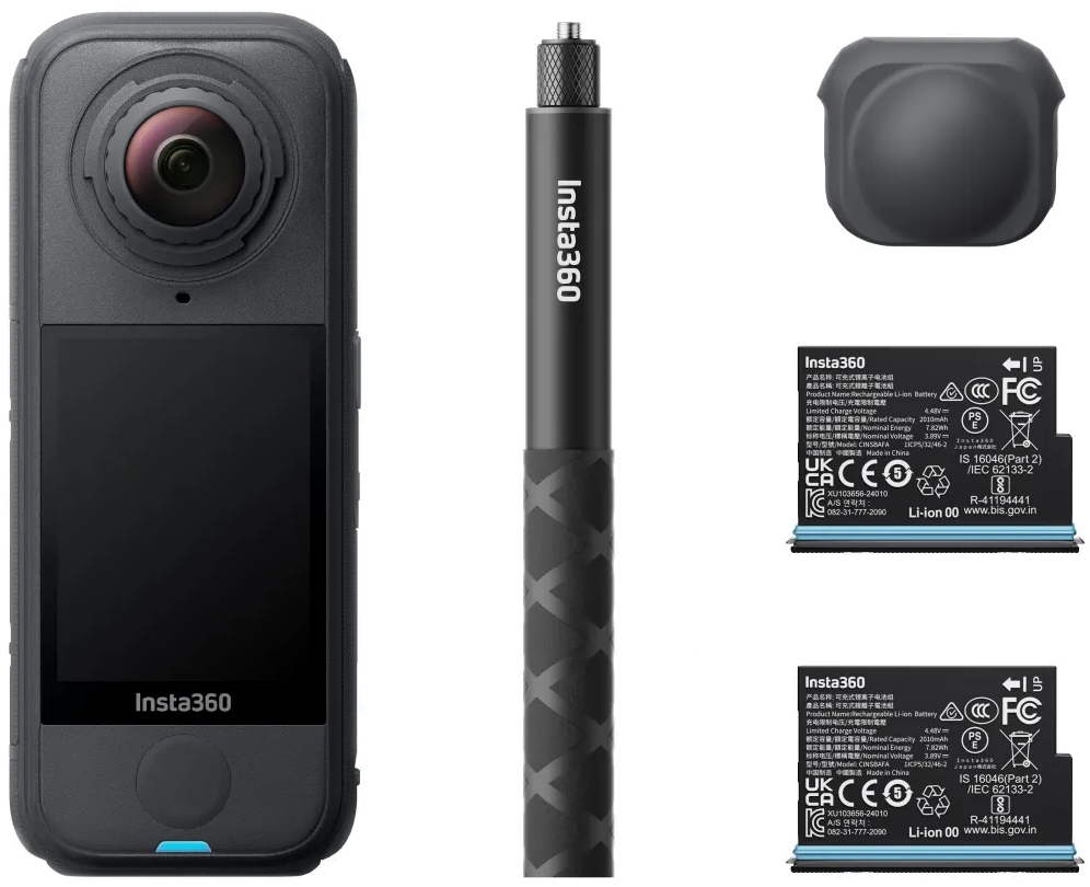 Экшн-камера Insta360 X4 Air Starter Bundle, черный