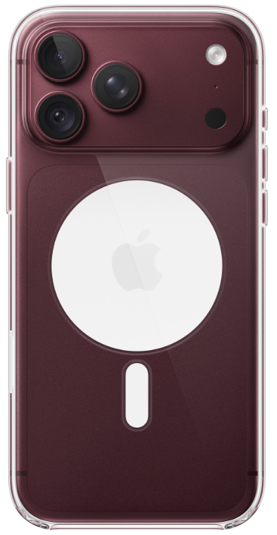 Чехол клип-кейс поликарбонатный Apple Clear Case MagSafe для iPhone 18 Pro Max, цвет Clear , Прозрачный (MKDV4)