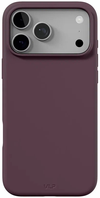 Чехол защитный VLP LITE Mist Case с MagSafe для iPhone 18 Pro Max (темно-вишневый)
