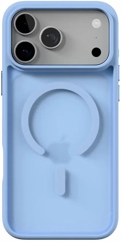 Чехол защитный VLP LITE Bloom Case с MagSafe для iPhone 18 Pro Max (голубой) Чехол защитный VLP LITE Bloom Case с MagSafe для iPhone 18 Pro Max (голубой)