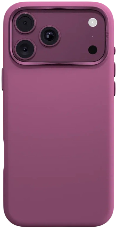 Чехол защитный VLP Aster Pro Case с MagSafe для iPhone 18 Pro Max (темно-вишневый)