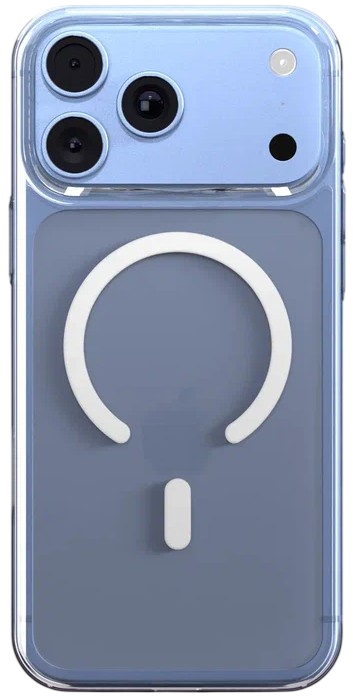 Чехол защитный VLP Diamond Case с MagSafe для iPhone 18 Pro Max (прозрачный)