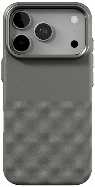 Чехол защитный VLP LITE Stone Case с MagSafe для iPhone 18 Pro (серый)