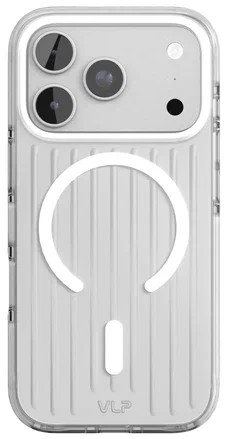 Чехол защитный VLP Pulse Case с MagSafe для iPhone 18 Pro (серебристый)