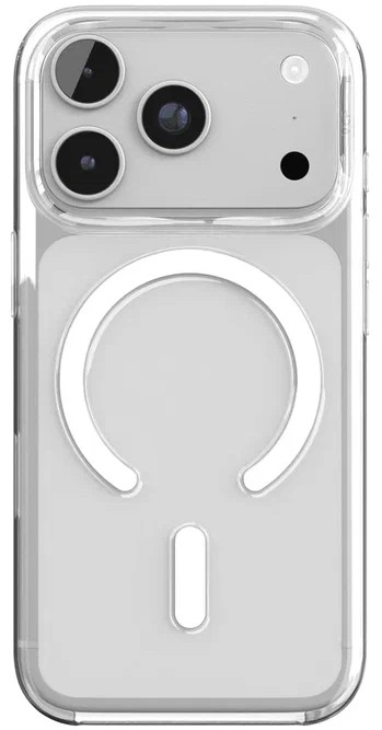 Чехол защитный VLP Puro Case с MagSafe для iPhone 18 Pro (прозрачный)