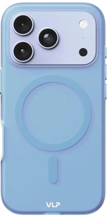 Чехол защитный VLP Sorbet Case с MagSafe для iPhone 18 Pro (голубой) Чехол защитный VLP Sorbet Case с MagSafe для iPhone 18 Pro (голубой)