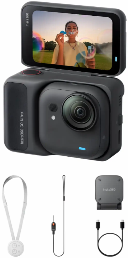 Экшн-камера Insta360 GO Ultra Standard Bundle, черный