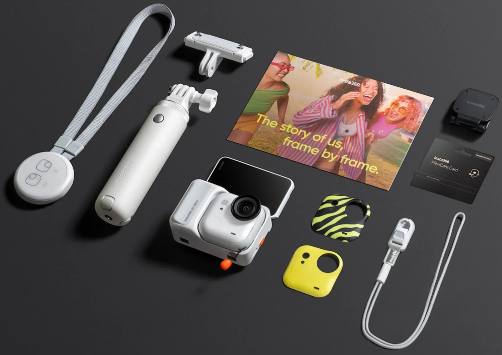 Экшн-камера Insta360 GO Ultra Lifestyle Bundle, белый