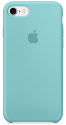 Чехол клип-кейс силиконовый Apple Silicone Case для iPhone 7/8, цвет «синее море» (MMX02ZM/A)