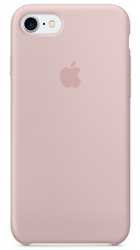 Чехол клип-кейс силиконовый Apple Silicone Case для iPhone 7/8, цвет «розовый песок» (MQGQ2ZM/A)