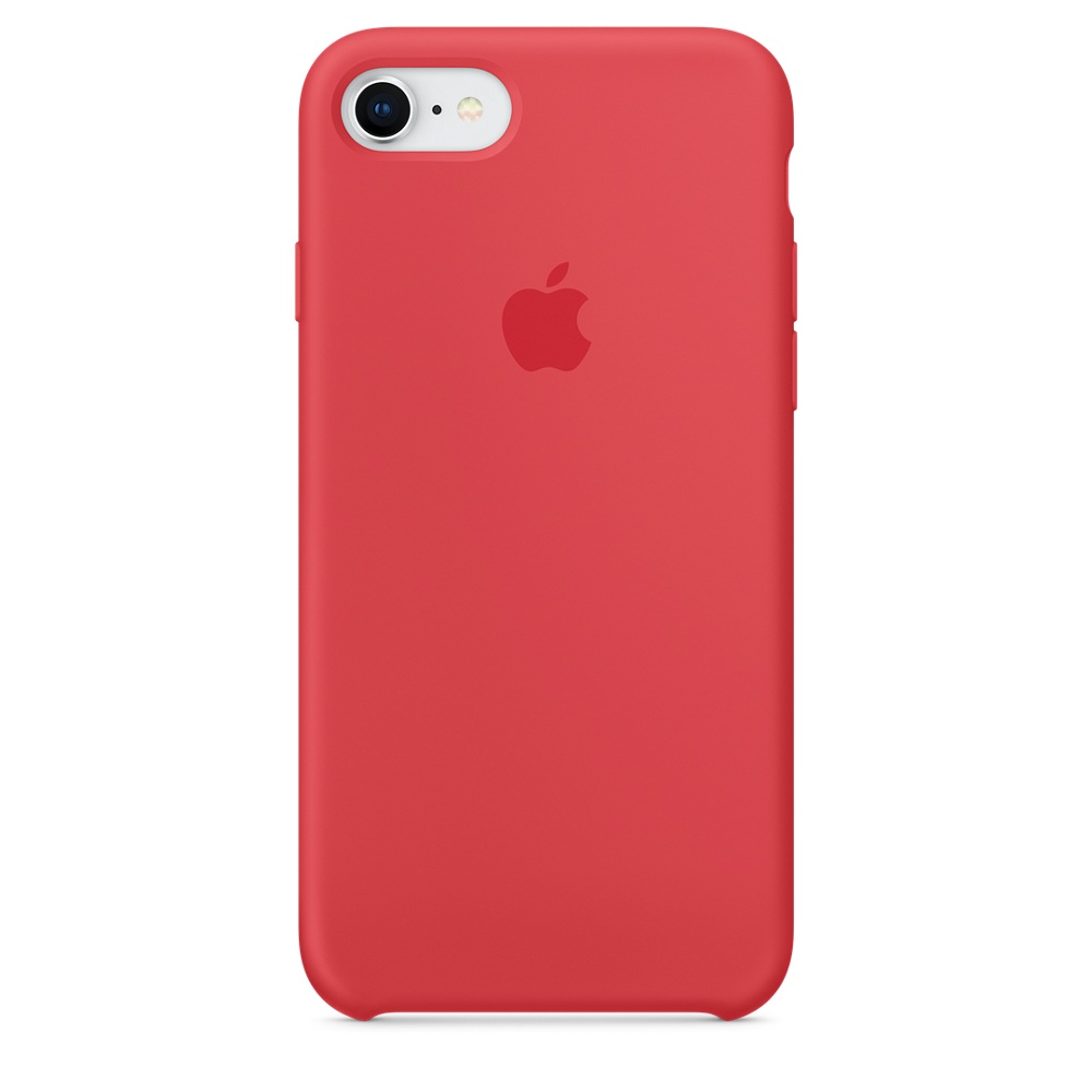 Чехол клип-кейс силиконовый Apple Silicone Case для iPhone 7/8, цвет «спелая малина» (MRFQ2ZM/A)