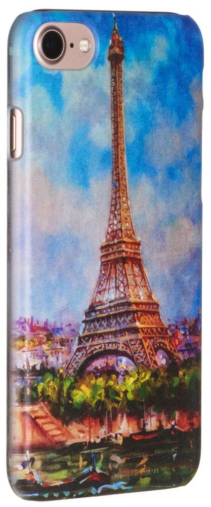 Чехол клип-кейс Sago Print дизайн Париж для Apple iPhone 7/8 (с рисунком)
