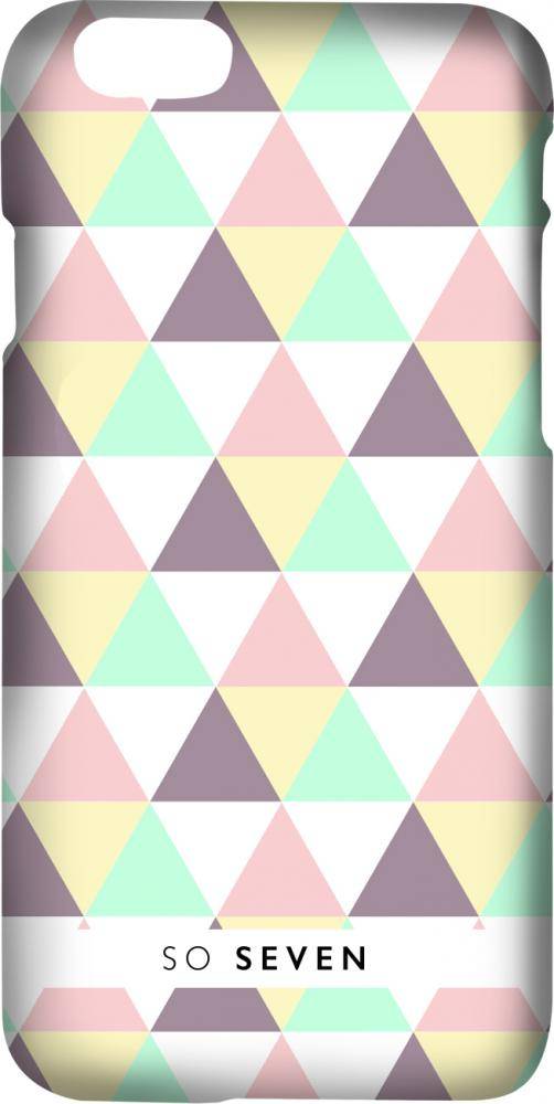 Чехол клип-кейс So Seven Draphic Pastel для Apple iPhone 7/8 (серый)