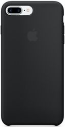 Чехол клип-кейс силиконовый Apple Silicone Case для iPhone 7 Plus/8 Plus, чёрный цвет (MQGW2ZM/A)