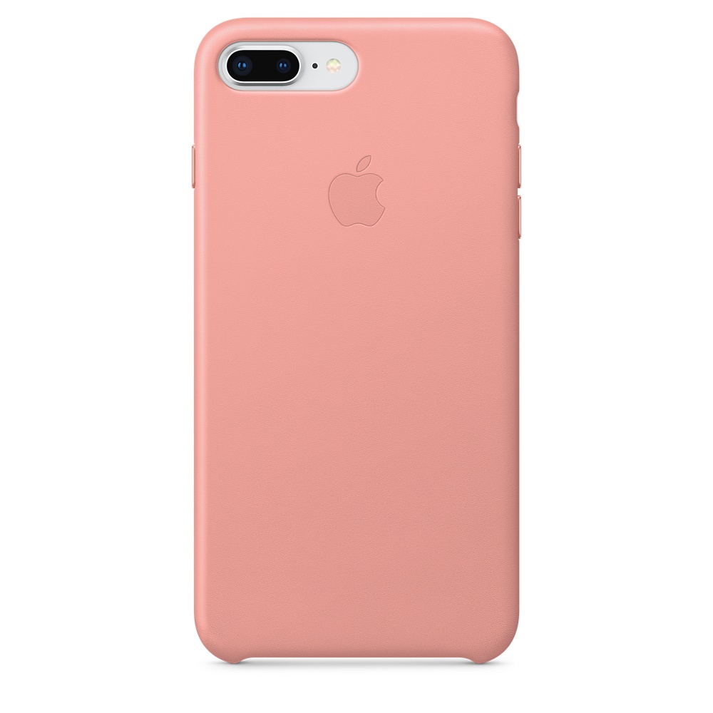 Чехол клип-кейс кожаный Apple Leather Case для iPhone 7 Plus/8 Plus, бледно‑розовый цвет (MRGA2ZM/A)