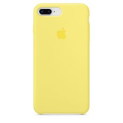 Чехол клип-кейс силиконовый Apple Silicone Case для iPhone 7 Plus/8 Plus, цвет «холодный лимонад» (MRFY2ZM/A)