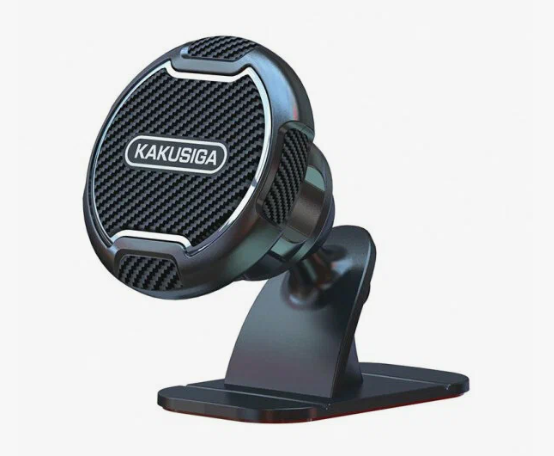 Автомобильный держатель телефона магнитный KAKUSIGA KSC-1505 (черный)