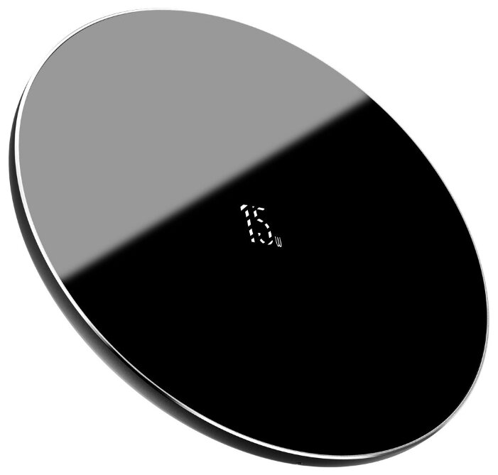 Беспроводное зарядное устройство Baseus Simple Wireless Charger Updated Version 15W 2A обновленная версия (WXJK-B01) черный