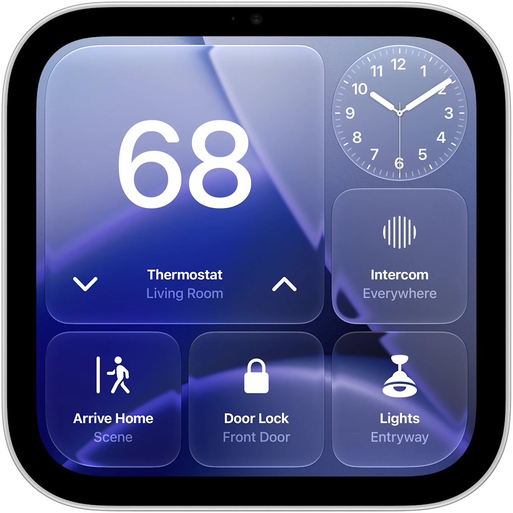 Умный дисплей Apple HomeView (Wall Mounted), серый космос (MDV74)