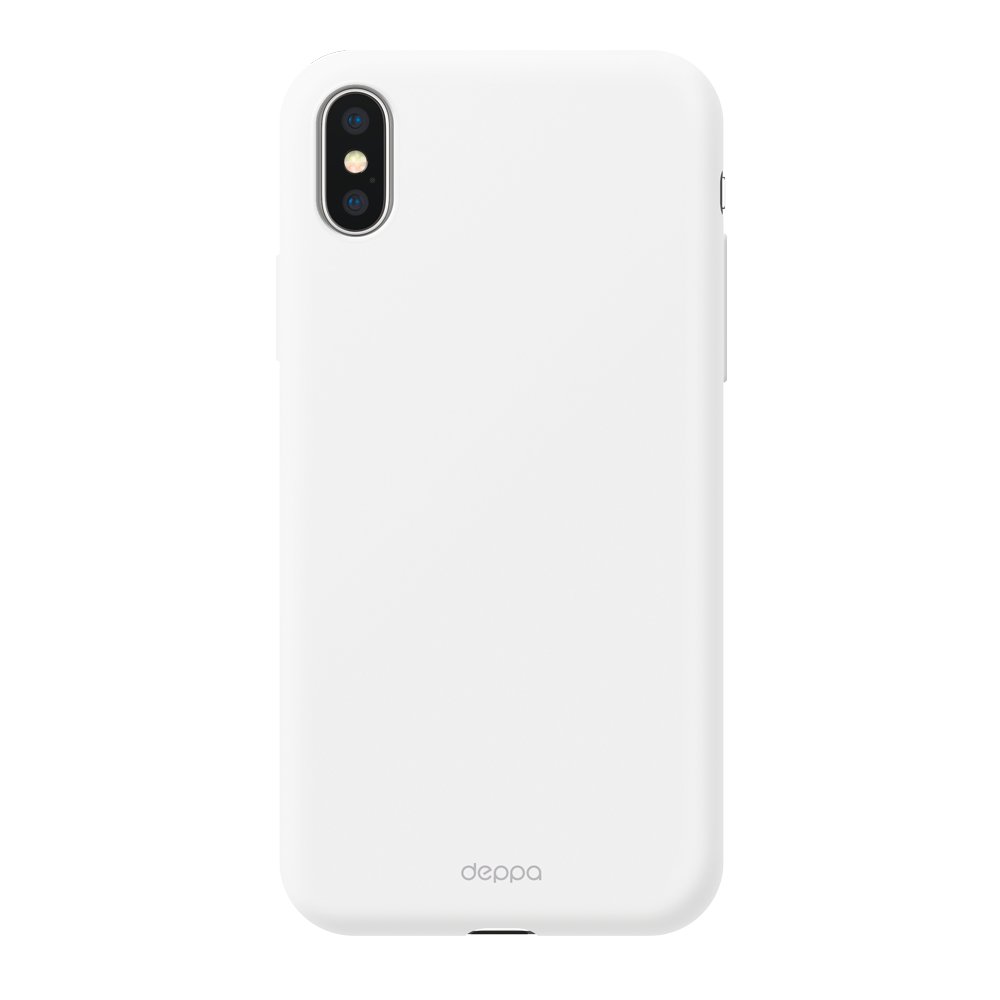 Чехол клип-кейс Deppa Gel для Apple iPhone XS Max (белый)