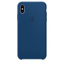 Чехол клип-кейс силиконовый Apple Silicone Case для iPhone XS Max, цвет «морской горизонт» (MTFE2ZM/A)
