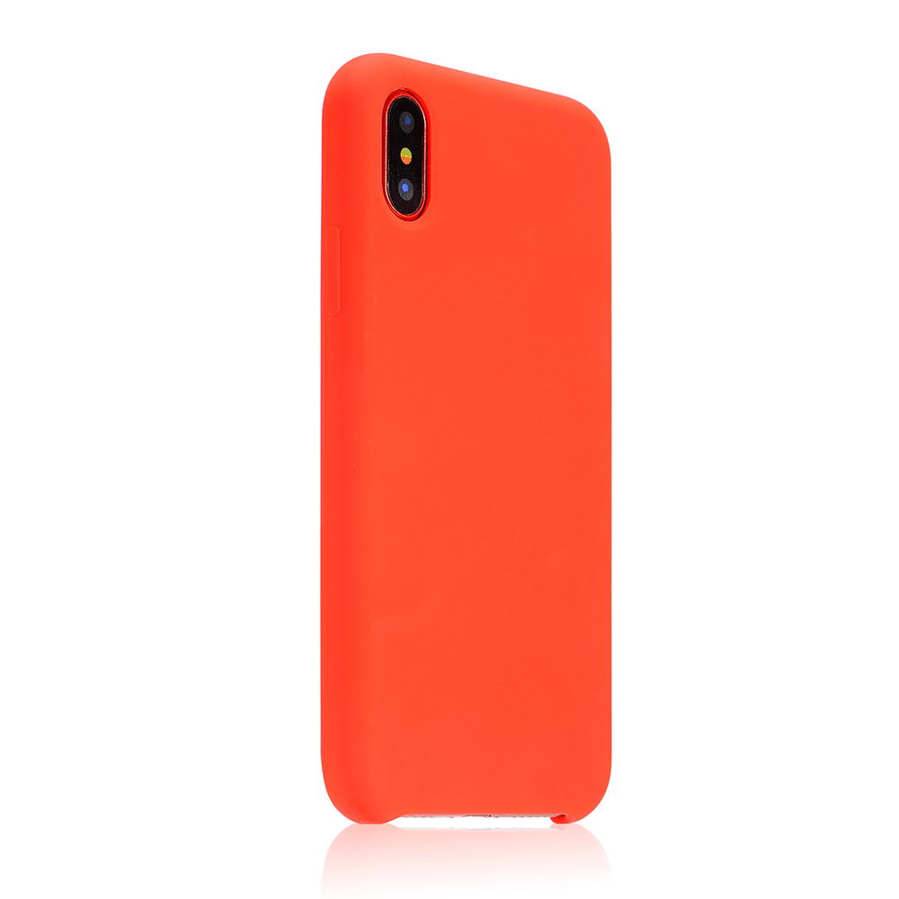 Чехол клип-кейс силиконовый WK Design Soft Case для iPhone Xs (красный)
