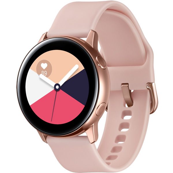 Смарт-часы Samsung Galaxy Watch Active SM-R500 (Нежная пудра) открытые