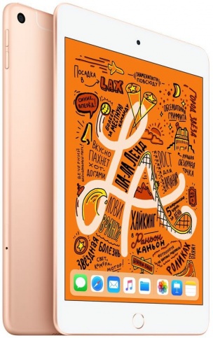 Планшет Apple iPad mini 256Gb Wi-Fi + Cellular золотой (MUXE2) 2019