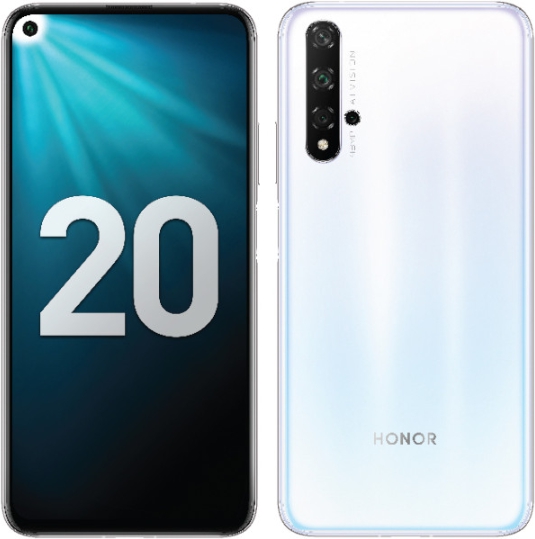 Honor 20 6/128GB Ледяной белый (White) 2019