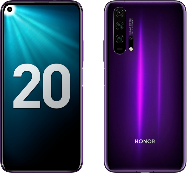 Honor 20 Pro 8/256GB Фантомный черный (Black) 2019