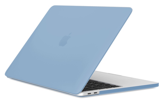 Чехол-накладка Gurdini для MacBook Pro 13  (от 2016 до 2019 года) (голубой)