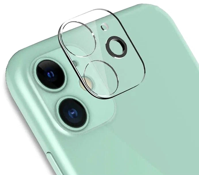 Защитное стекло CTI для камеры iPhone 11 (прозрачное)