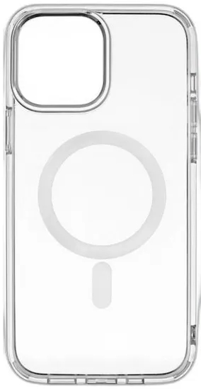 Чехол накладка силиконовый DTL c поддержкой MagSafe для iPhone 11 (прозрачный)