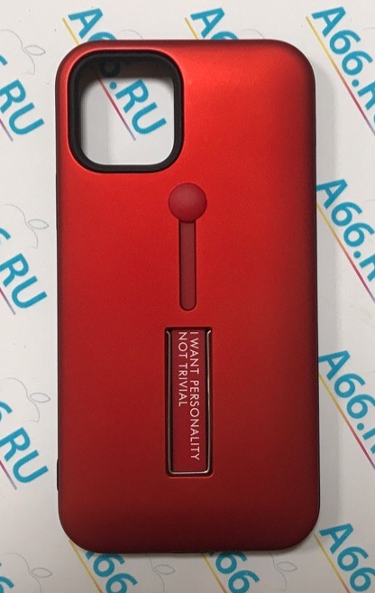 Чехол клип-кейс для Apple iPhone 11 (красный)