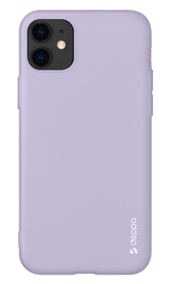 Чехол накладка Deppa Gel Color Case для iPhone 11 (лавандовый)