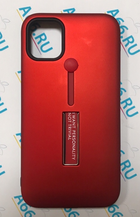 Чехол клип-кейс для Apple iPhone 11 Pro (красный)
