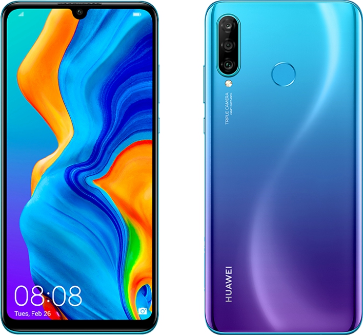 Huawei P30 lite 4/128GB Blue (насыщенный бирюзовый) 2019