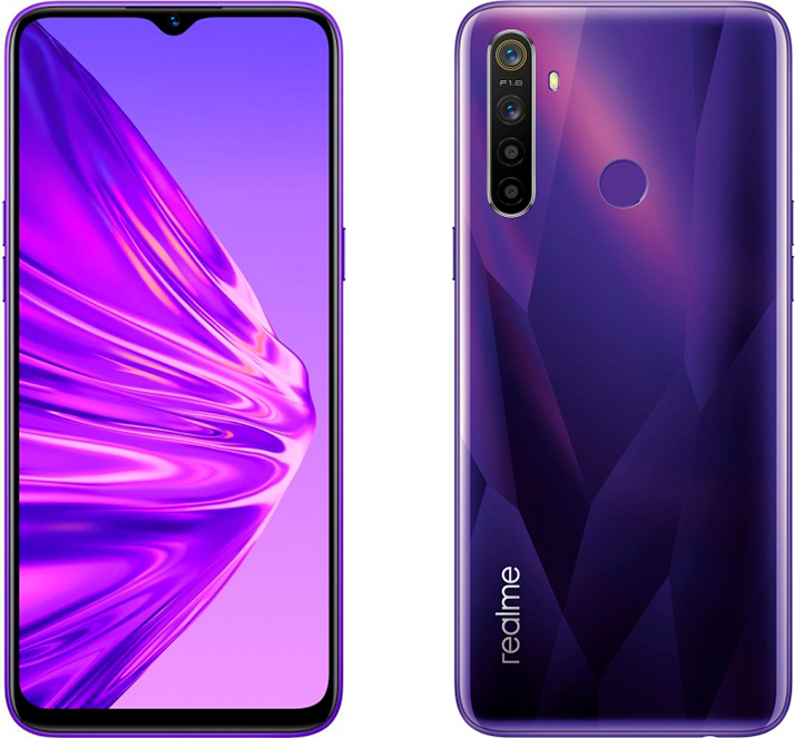Realme 5 3/64GB Purple (фиолетовый кристалл)