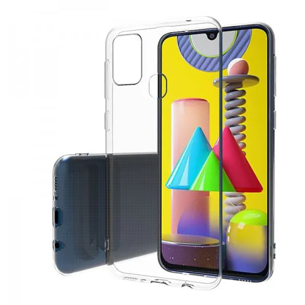 Чехол клип-кейс силиконовый CTI для Samsung Galaxy M31 (прозрачный)