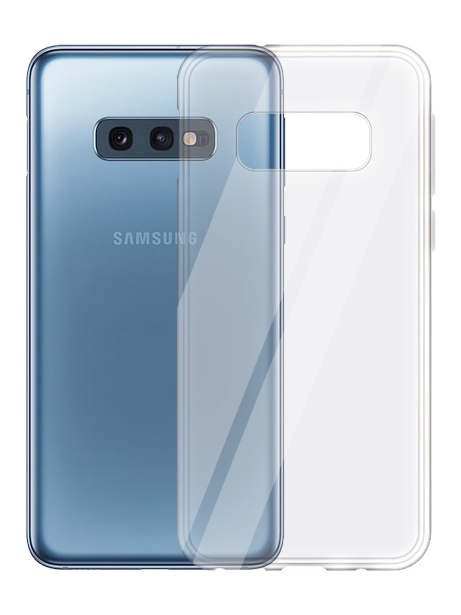 Чехол клип-кейс силиконовый CTI для Samsung Galaxy S10e (прозрачный)